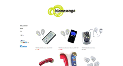 Desktop Screenshot of biomassage.se
